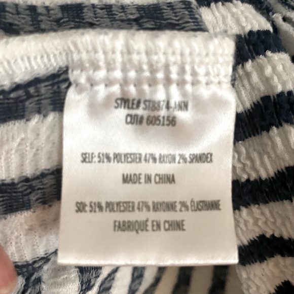 ANTHROPOLOGIE Eva Franco Keely Striped Top - Picture 7 of 7